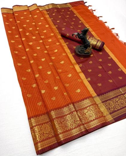 Malhar banarasi silk saree online surat